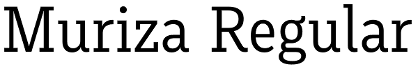 Muriza Regular Font