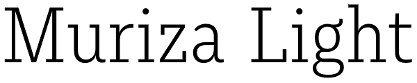 Muriza Light Font