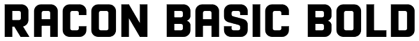 Racon Basic Bold Font