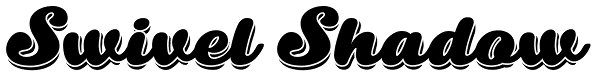 Swivel Shadow Font