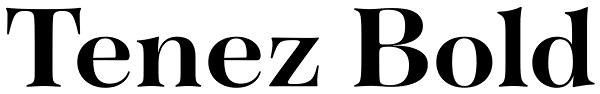 Tenez Bold Font