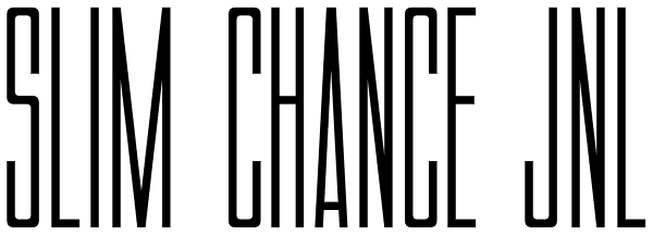 Slim Chance JNL Font