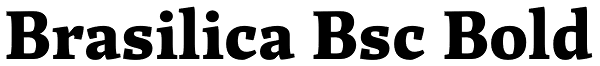 Brasilica Bsc Bold Font