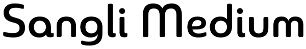 Sangli Medium Font
