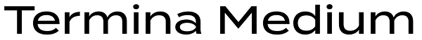 Termina Medium Font