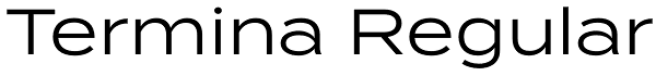 Termina Regular Font