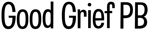 Good Grief PB Font