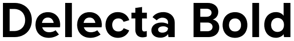 Delecta Bold Font