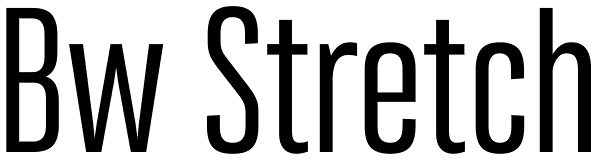 Bw Stretch Font