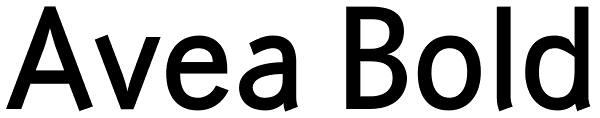 Avea Bold Font