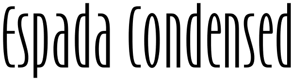 Espada Condensed Font