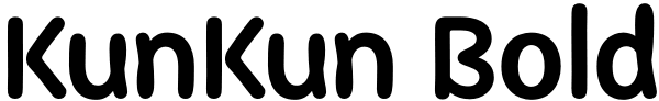 KunKun Bold Font