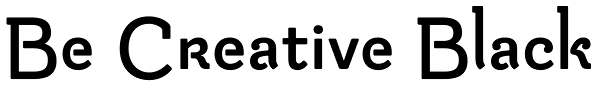 Be Creative Black Font