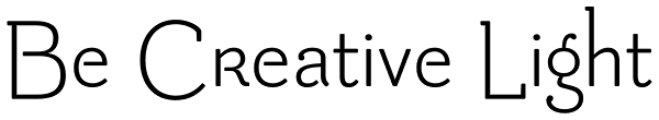 Be Creative Light Font