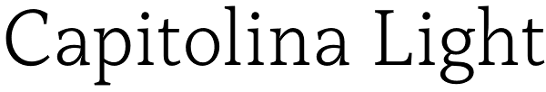 Capitolina Light Font