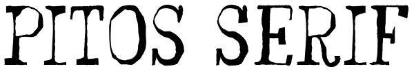 Pitos Serif Font