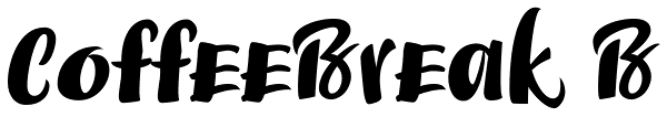 CoffeeBreak B Font