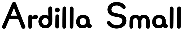 Ardilla Small Font