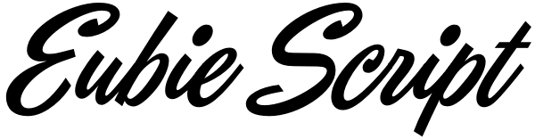 Eubie Script Font