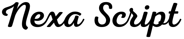 Nexa Script Font