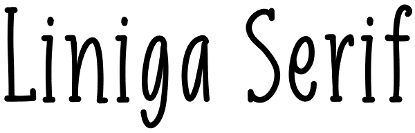 Liniga Serif Font