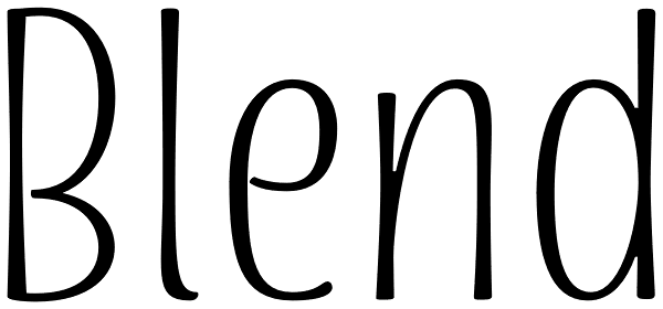 Blend Font