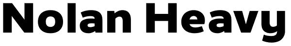 Nolan Heavy Font