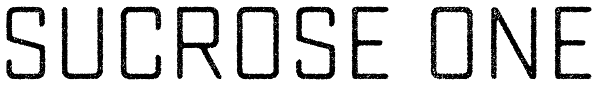 Sucrose One Font