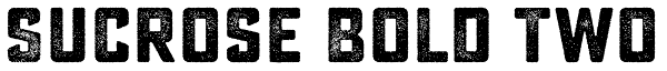 Sucrose Bold Two Font