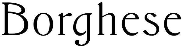 Borghese Font