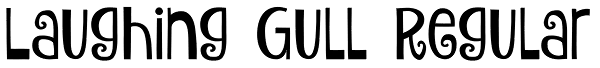 Laughing Gull Regular Font