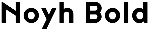 Noyh Bold Font