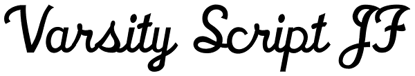 Varsity Script JF Font