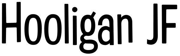 Hooligan JF Font