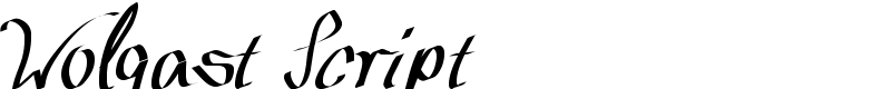 Wolgast Script Font