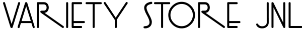 Variety Store JNL Font