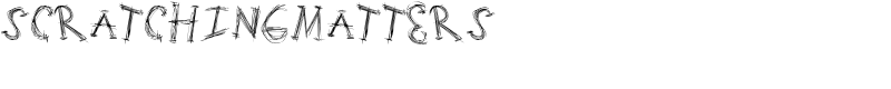 ScratchingMatters Font