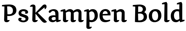 PsKampen Bold Font