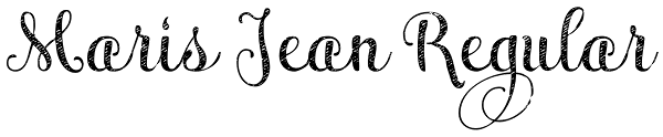 Maris Jean Regular Font