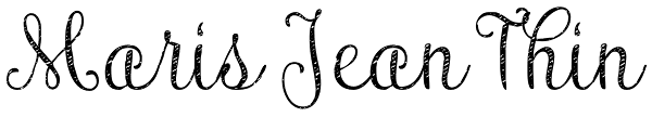 Maris Jean Thin Font