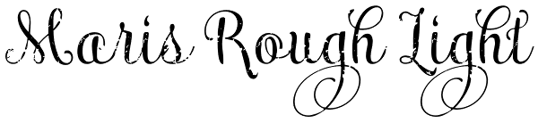 Maris Rough Light Font