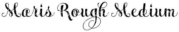 Maris Rough Medium Font