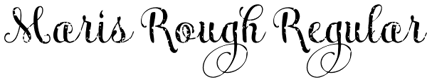 Maris Rough Regular Font