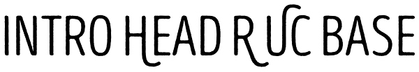 Intro Head R UC Base Font