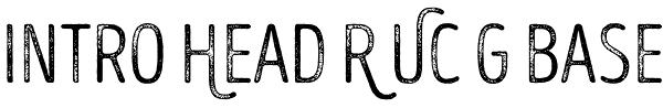 Intro Head R UC G Base Font