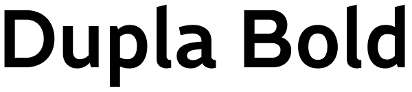 Dupla Bold Font