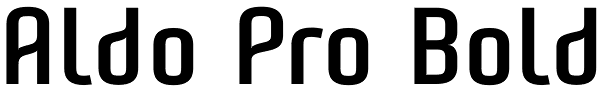 Aldo Pro Bold Font