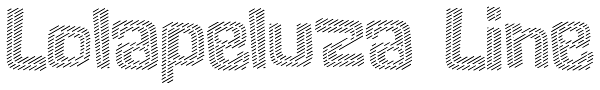 Lolapeluza Line Font