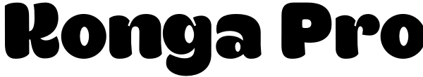 Konga Pro Font