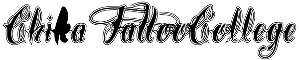 Chika Tattoo College Font